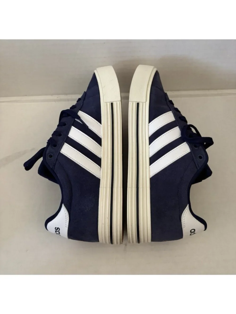 Adidas Men Size 8 Blue Casual Lace Up Daily 4.0 Shoes Sneakers NWB IF4503